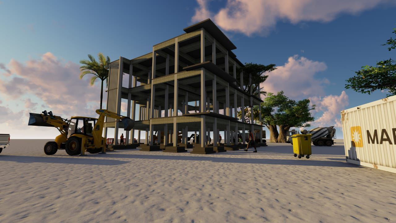 Sahel Courtyard Residence — featured view