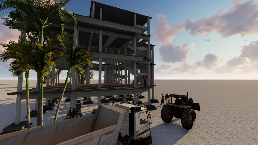 Sahel Courtyard Residence — view 5